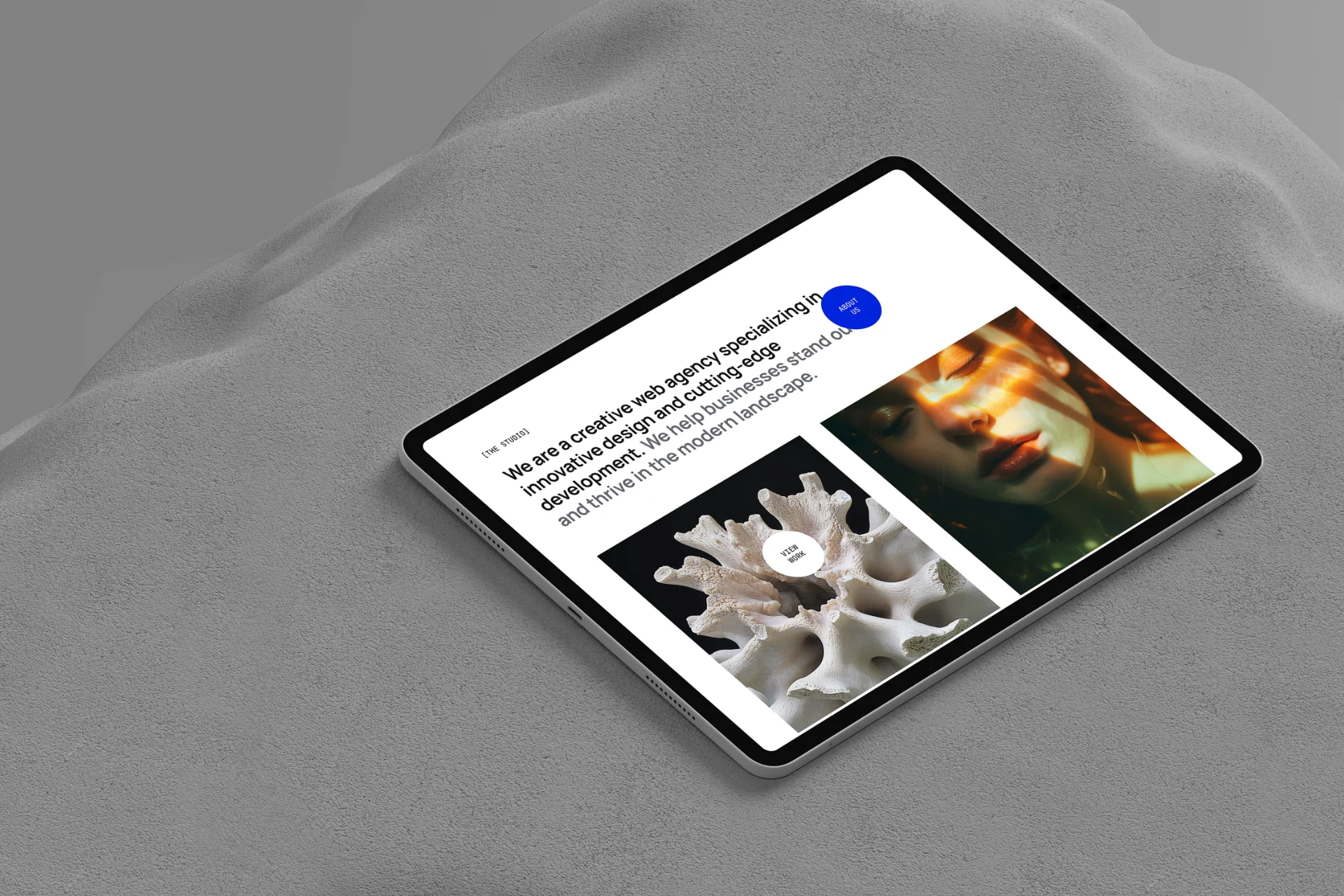 Creative web design project by Tigatitik