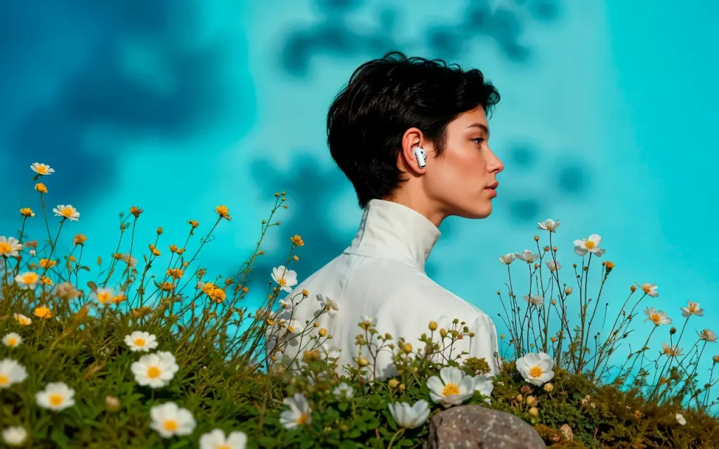 Portrait among wildflowers, from our portfolio